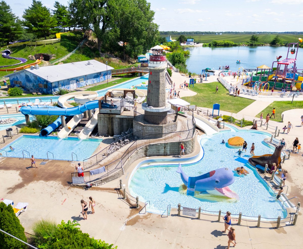 🌊 Splash, slide, and smile at Seal Bay! Perfect for little adventurers looking to make big memories. 🐬☀️