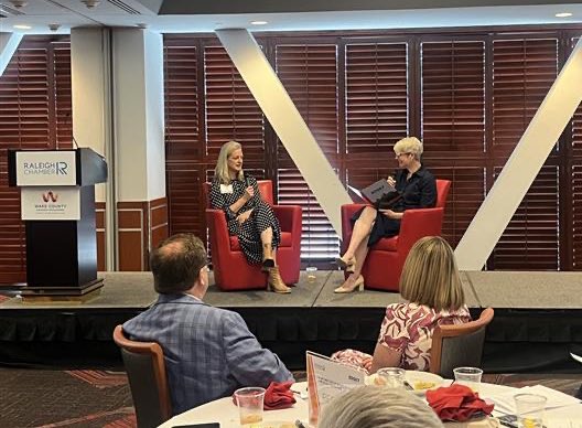 raleighchamber's tweet photo. We were honored to host @RaleighGov Mayor @JanetCowell alongside @RaleighWake- thank you for joining us!
Members of BOA & EDGE enjoyed an interactive discussion and a meaningful chance to interact with Raleigh’s leadership and future. #EDGE7 #RaleighBusiness #RaleighNC https://t.co/1UDGuyVXTz