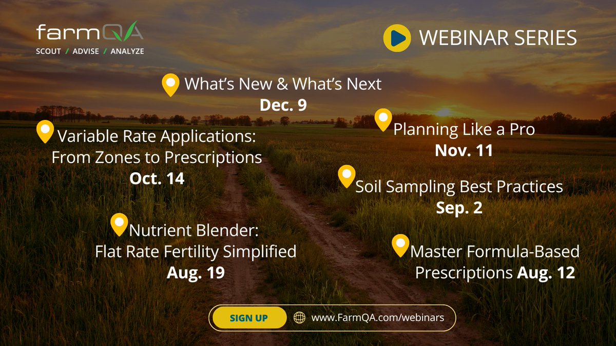 🚜📊 Our H2 webinar series is in full swing!
Catch upcoming sessions live—or watch past ones on-demand.
Check out the full lineup ⬇️bit.ly/3V9xKwR