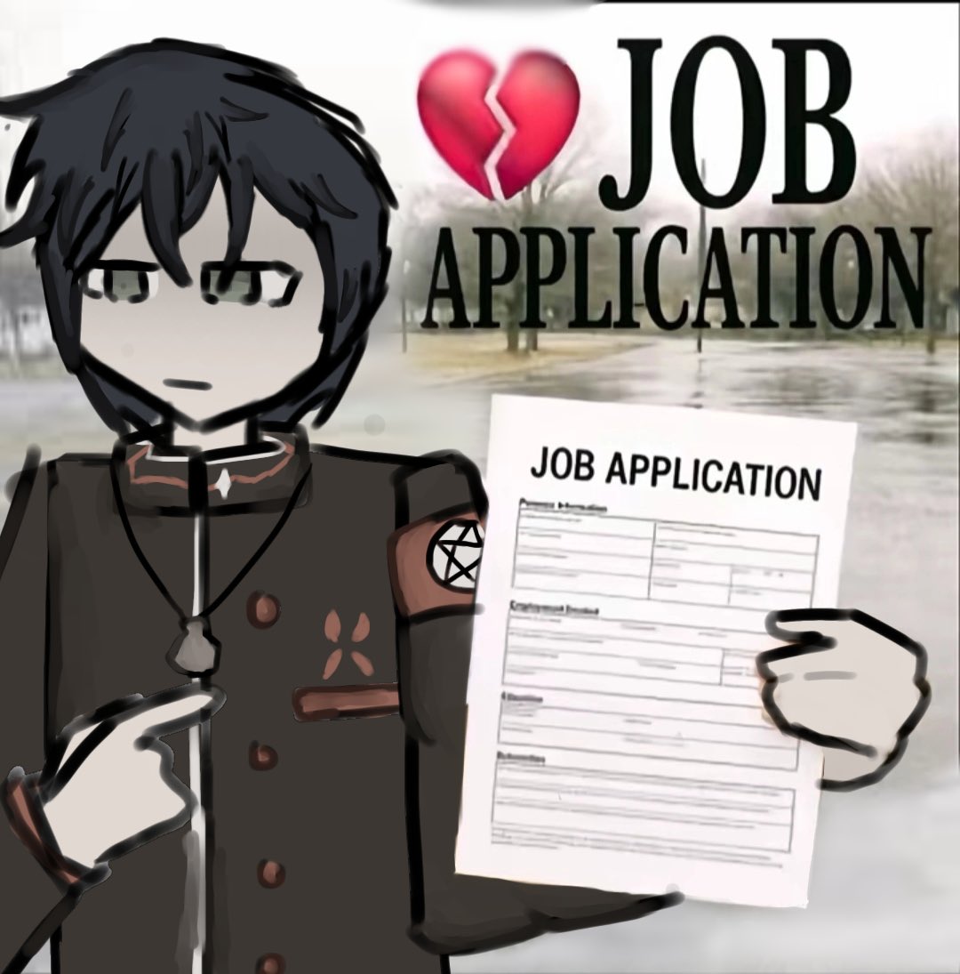 it's job application😁

(stay safe yall💔)

#ヤンデレシミュレーター
#YandereSimulator