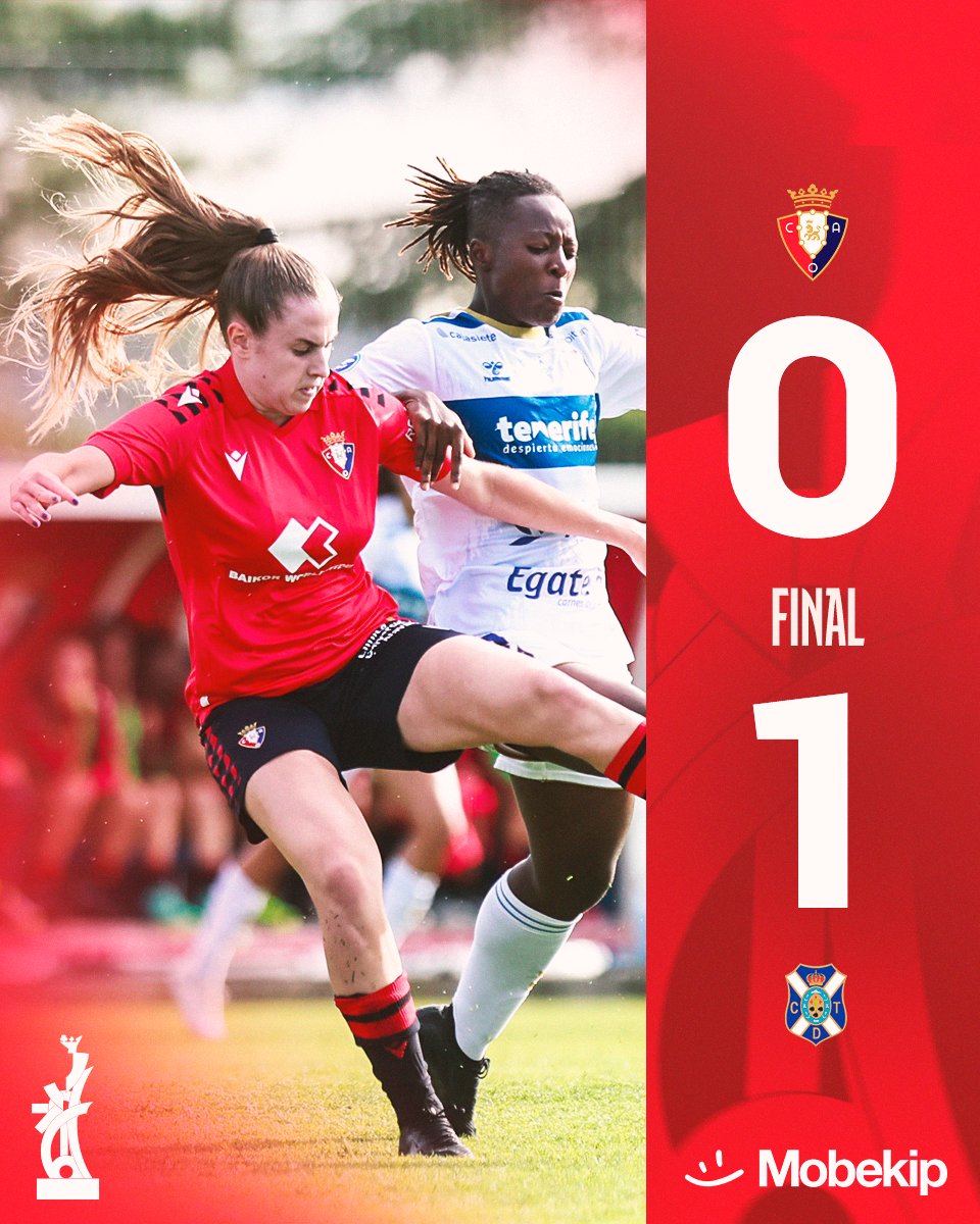 Osasuna_fem's tweet photo. 🏁 FINAL
#OsasunaFemTenerife #CopaSentimiento #SentimenduKopa https://t.co/PSxeVuqHdg