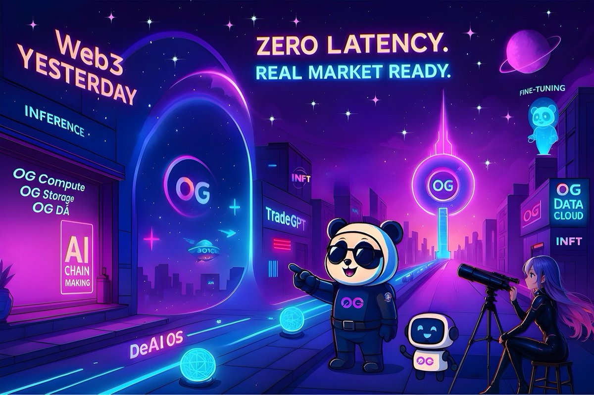 Mloku (Ø,G) ⏩️ (@eternia_xx) on Twitter photo 0gm dear friends !
<a href="/0G_labs/">0G Labs (Ø,G) - AI L1</a> is moving Web3 towards real markets.😎🐼 - Forbes !
A new Forbes article about 0G says it straight: forbes.com/sites/digital-…
"Zero latency infrastructure will be the engine that powers AI-native economies. "And yes, that's what 0G is.😌
Blockchain 0gm dear friends !
<a href="/0G_labs/">0G Labs (Ø,G) - AI L1</a> is moving Web3 towards real markets.😎🐼 - Forbes !
A new Forbes article about 0G says it straight: forbes.com/sites/digital-…
"Zero latency infrastructure will be the engine that powers AI-native economies. "And yes, that's what 0G is.😌
Blockchain