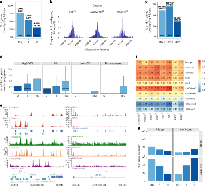 NatureMicrobiol's tweet image. Out Now! Aquarius helicase facilitates HIV-1 integration into R-loop enriched genomic regions bit.ly/3HjuNGY #HIVResearch #AquariusHelicase #RLoops