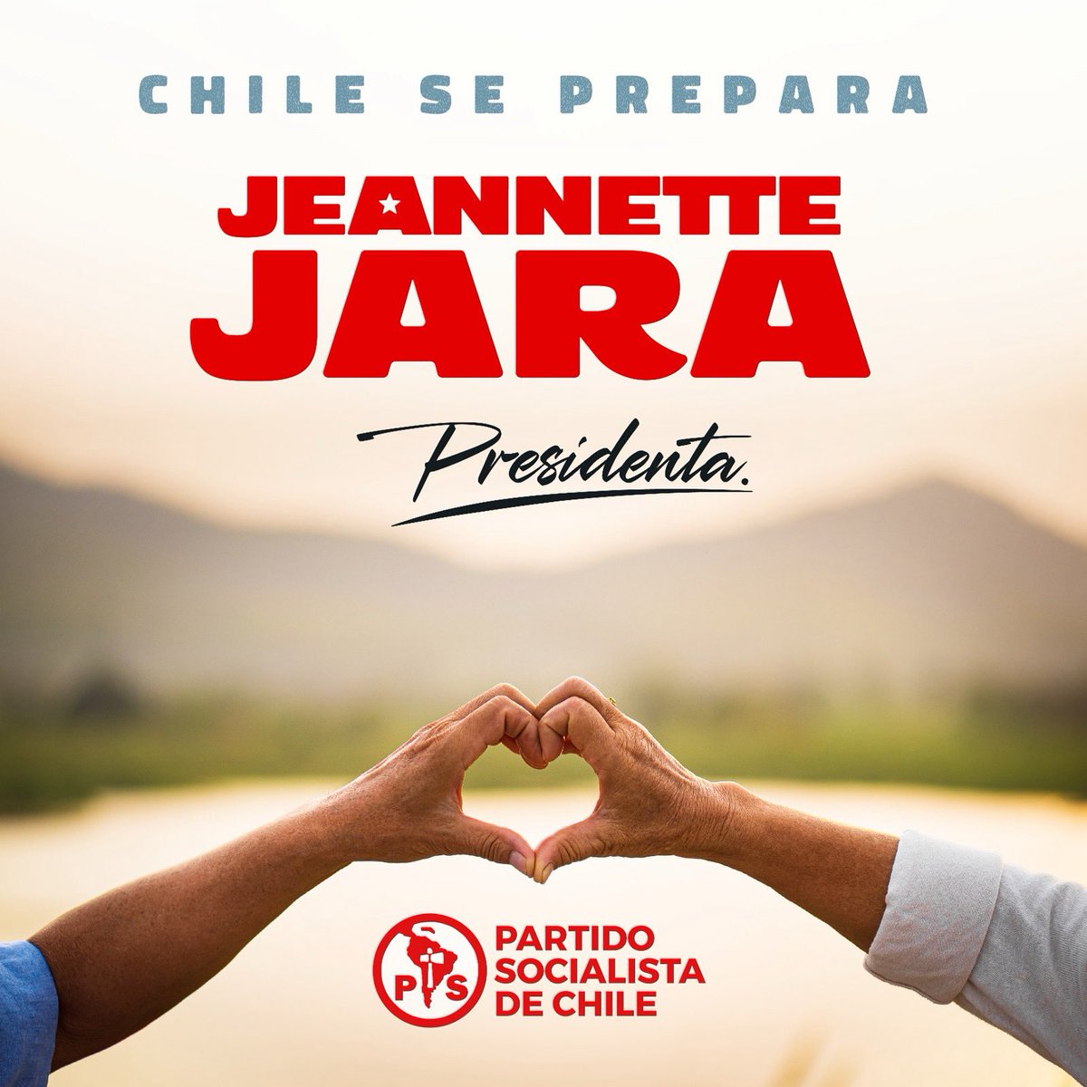 El Partido Socialista de Chile presenta con orgullo la candidatura presidencial de la compañera Jeannette Jara, una mujer comprometida con la justicia social, la igualdad y el bienestar de nuestro pueblo. Su trayectoria al servicio de Chile la convierte en la esperanza de un país