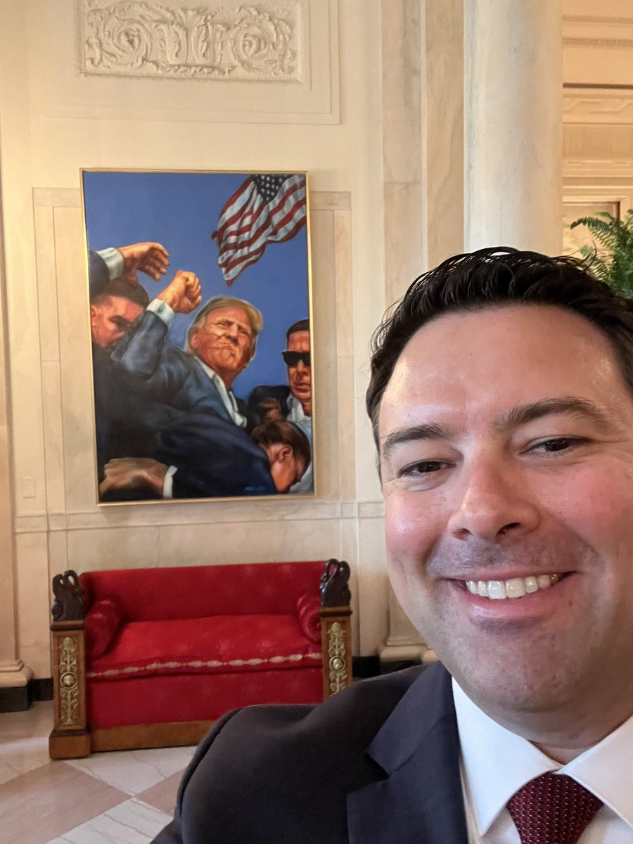 Yesterday Ohio legislators had the privilege to visit the White House to hear directly from members of President Donald J. Trump’s cabinet about how Ohio and the Trump administration can work together. We are so fortunate to have <a href="/realDonaldTrump/">Donald J. Trump</a> back in the White House! <a href="/ohiogop/">Ohio Republican Party</a>