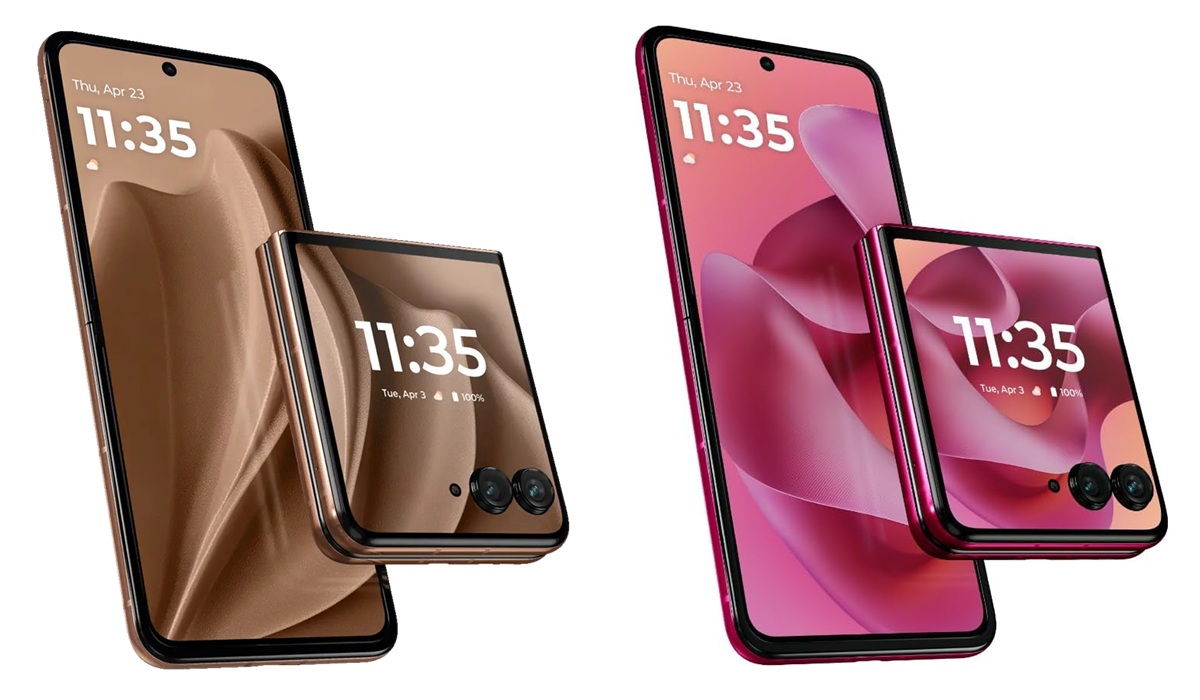 Motorola Razr+ 2025 features a large 6.9-inch LTPO AMOLED main display and a spacious 4-inch external pOLED cover screen. Razr+ 2025 comes with a sleek, gapless hinge and eco-friendly materials; it balances style with durability. Under the hood, it’s powered by a flagship-grade