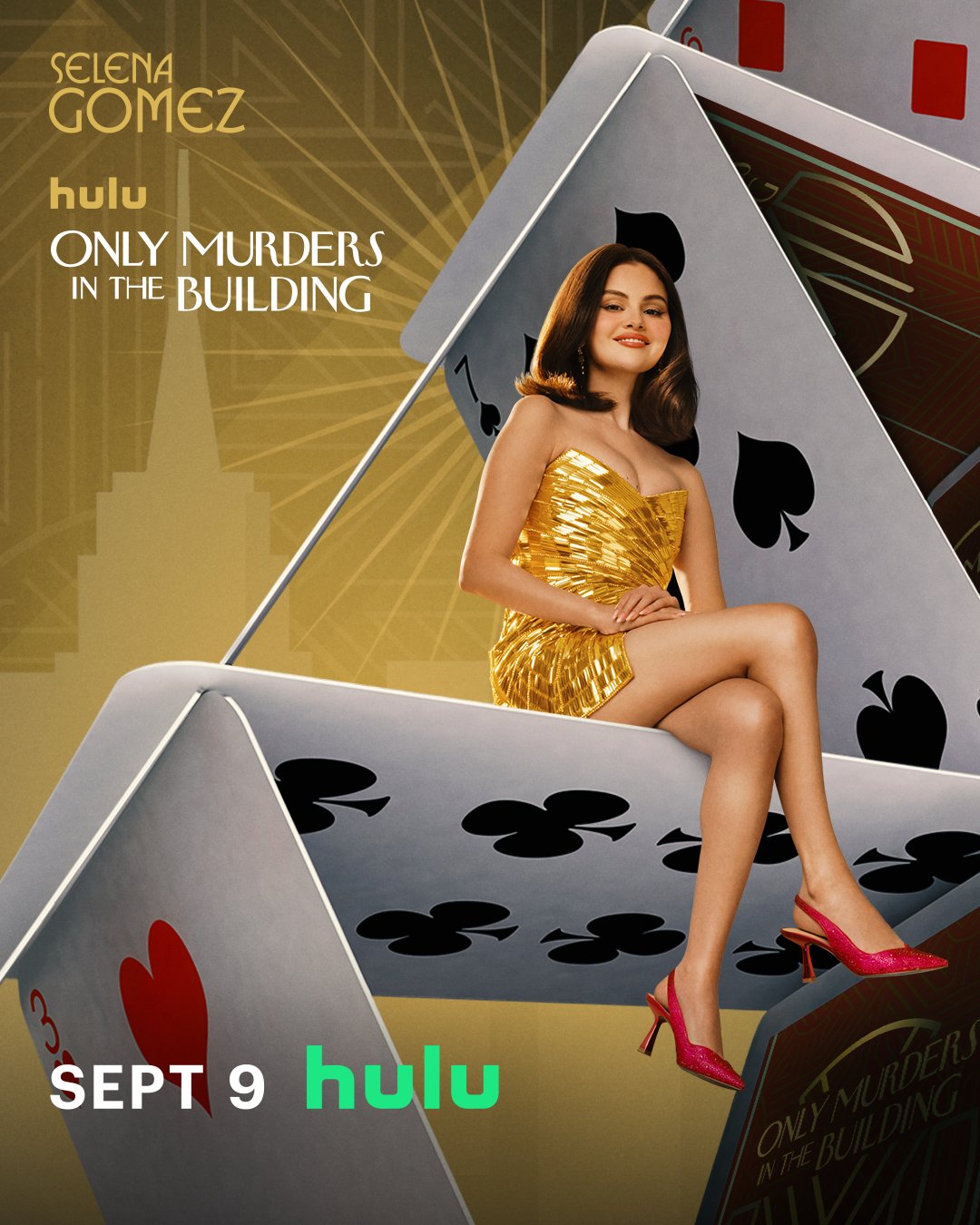 Only Murders in the Building S5 karakterposters op Star van Disney Plus België 