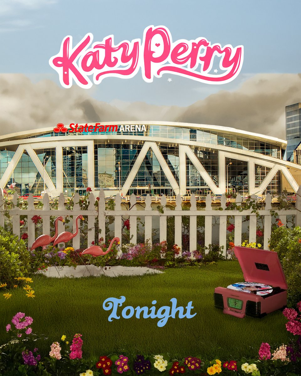 State Farm Arena (@statefarmarena) on Twitter photo Wide Awake for <a href="/katyperry/">KATY PERRY</a>'s Lifetimes Tour Tonight! 🦋
Doors: 6 PM | Show: 7 PM
🛍️ Early merch shopping is open to the public outside Gate 7 located at 10 Andrew Young International Blvd from 5-7 PM.
🎟️: bit.ly/40ykT9J Wide Awake for <a href="/katyperry/">KATY PERRY</a>'s Lifetimes Tour Tonight! 🦋
Doors: 6 PM | Show: 7 PM
🛍️ Early merch shopping is open to the public outside Gate 7 located at 10 Andrew Young International Blvd from 5-7 PM.
🎟️: bit.ly/40ykT9J