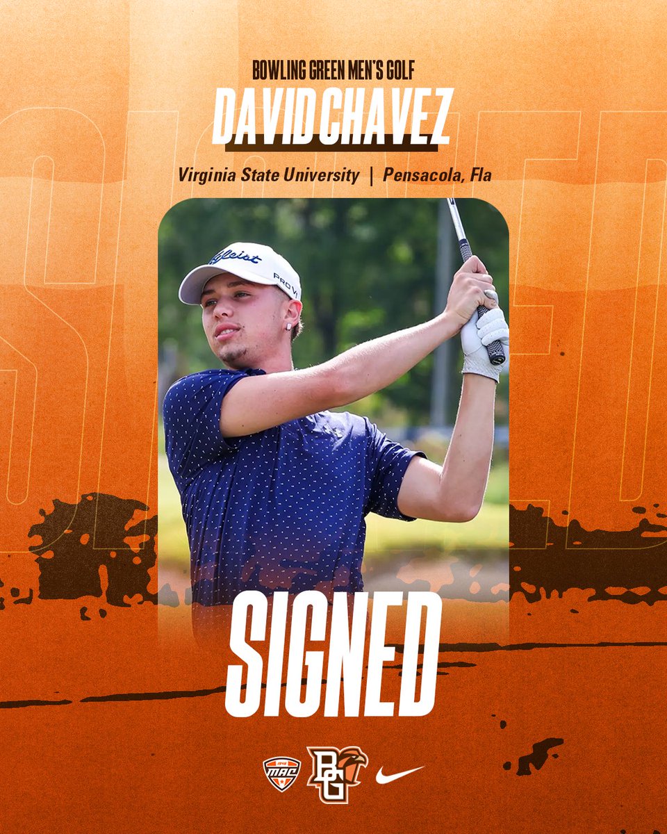 Signed ✍️⁣
⁣
David Chavez⁣
⁣
Chavez joins from Virginia State, where he earned 6️⃣ top three finishes in two years. In his second year at VSU, he finished first in the CIAA Men's Championship.⁣
⁣
Welcome to BGSU, David ‼️ ⁣
⁣
#AyZiggy
