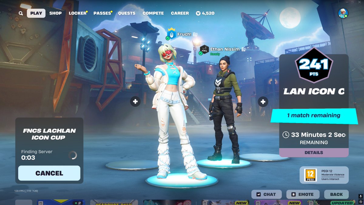 FruchFN's tweet image. Got the skin early w/ @toni_lazarov