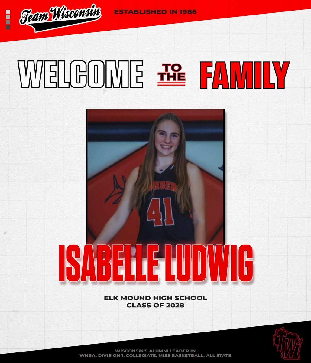 ⭐️Isabelle Ludwig
📍Elk Mound, WI
📚2028
🏀Guard-Wing