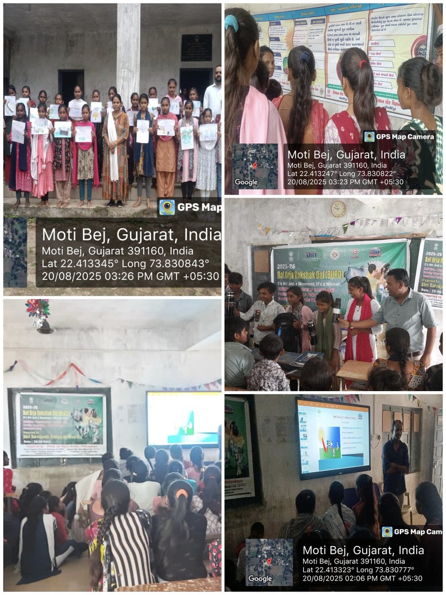 VigyanLok's tweet photo. BURD Program #chhotaudepur @InfoGujcost @GuvnlOfficial
Sarvjanik vidhyalaya motibej #exhibition #demonstation #Sustainableenergy #quizCompetiton #prizedistributi
Mr. H D Soli (DE) tejgadh Divi.
present during the BURD program
#MGVCL
@narottamsahoo
@Punam_Bhargava @pavitshah https://t.co/V8Drovt908