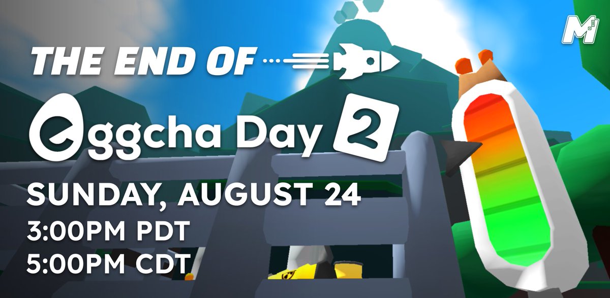 Maxed47's tweet image. The End of Eggcha Day 2 commences Sunday at 5:00PM CDT.
ezcha.net/games/eggcha-d…