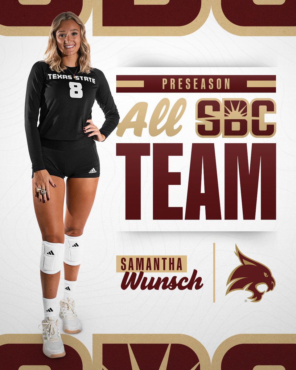 ᴘʀᴇꜱᴇᴀꜱᴏɴ ᴀʟʟ-ᴄᴏɴꜰᴇʀᴇɴᴄᴇ

<a href="/swunschh/">Samantha Wunsch</a> was named to the All-<a href="/SunBelt/">Sun Belt</a> Preseason Team 😼