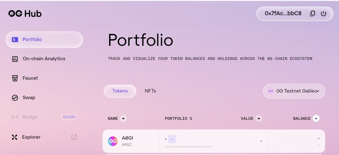 Nazim (Ø,G) 🃏 (@shahrianazim6) on Twitter photo New Look 0G Hub <a href="/0G_labs/">0G Labs (Ø,G) - AI L1</a> 🥇 Now Site working Smooth And Supper Easy, Let's Try Go🚀🚀
✅Go to : hub.0g.ai
✅Connect Wallet And Switch 0G Chain
✅Click on Faucet Connect X Claim Faucet
✅Do some Swap, And Comments Your Reviews🫶 New Look 0G Hub <a href="/0G_labs/">0G Labs (Ø,G) - AI L1</a> 🥇 Now Site working Smooth And Supper Easy, Let's Try Go🚀🚀
✅Go to : hub.0g.ai
✅Connect Wallet And Switch 0G Chain
✅Click on Faucet Connect X Claim Faucet
✅Do some Swap, And Comments Your Reviews🫶