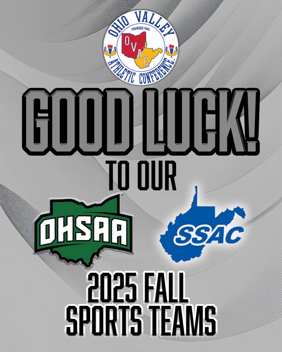 It’s time to start another academic and athletic year in the OVAC and beyond! Many students across the conference are back in class this week and the majority of programs have begun or will begin competition this week. 

We wish all of our students a great school year and all of
