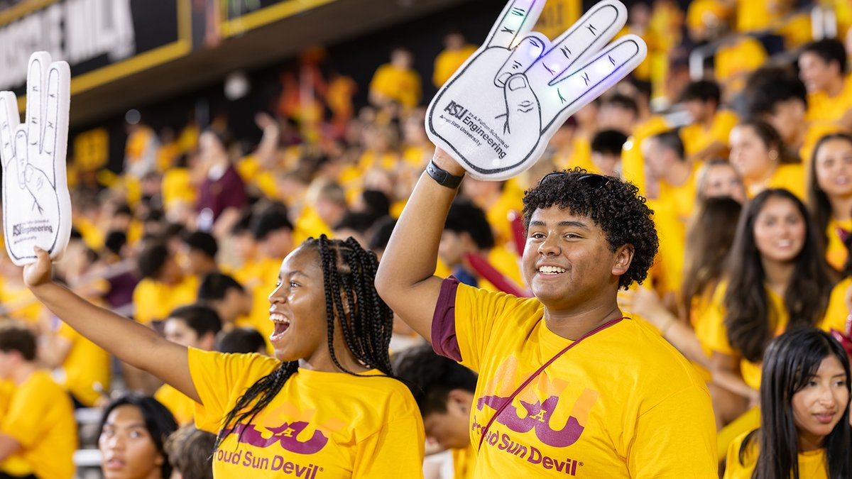 📣 <a href="/SSEBEatASU/">SSEBE@ASU</a> students: Take part in ASU Welcome events that offer new Sun Devils opportunities to get involved and connect with their peers, staff and faculty members. ow.ly/kFVA50WJ2jR 📣 #ASUWelcome #students #ASUEngineering