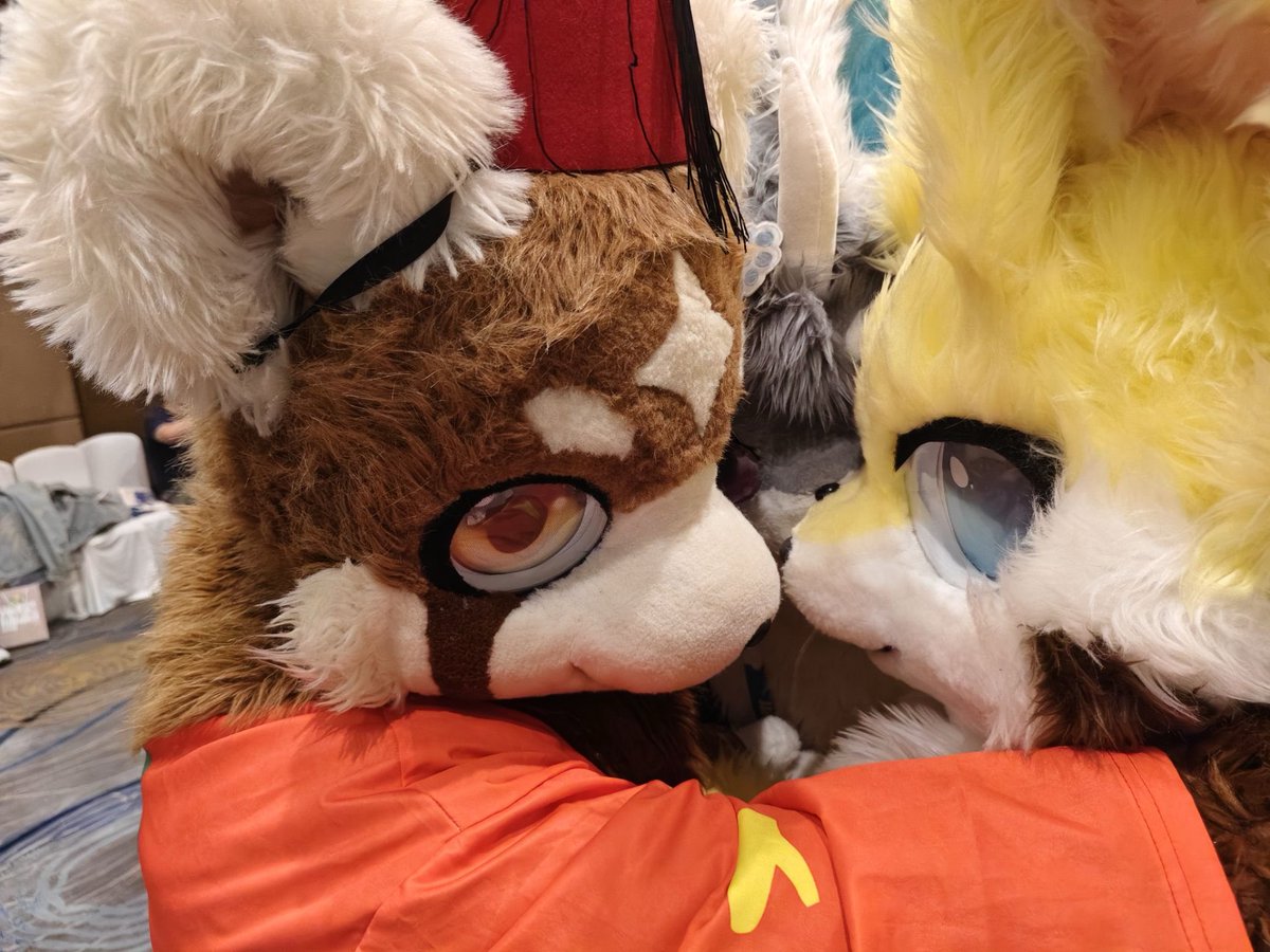 亲上了！
 #FursuitFriday