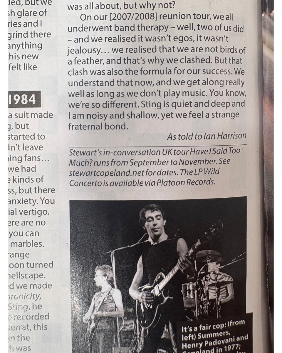 You can read the article at Mojo Magazine mojo4music.com
