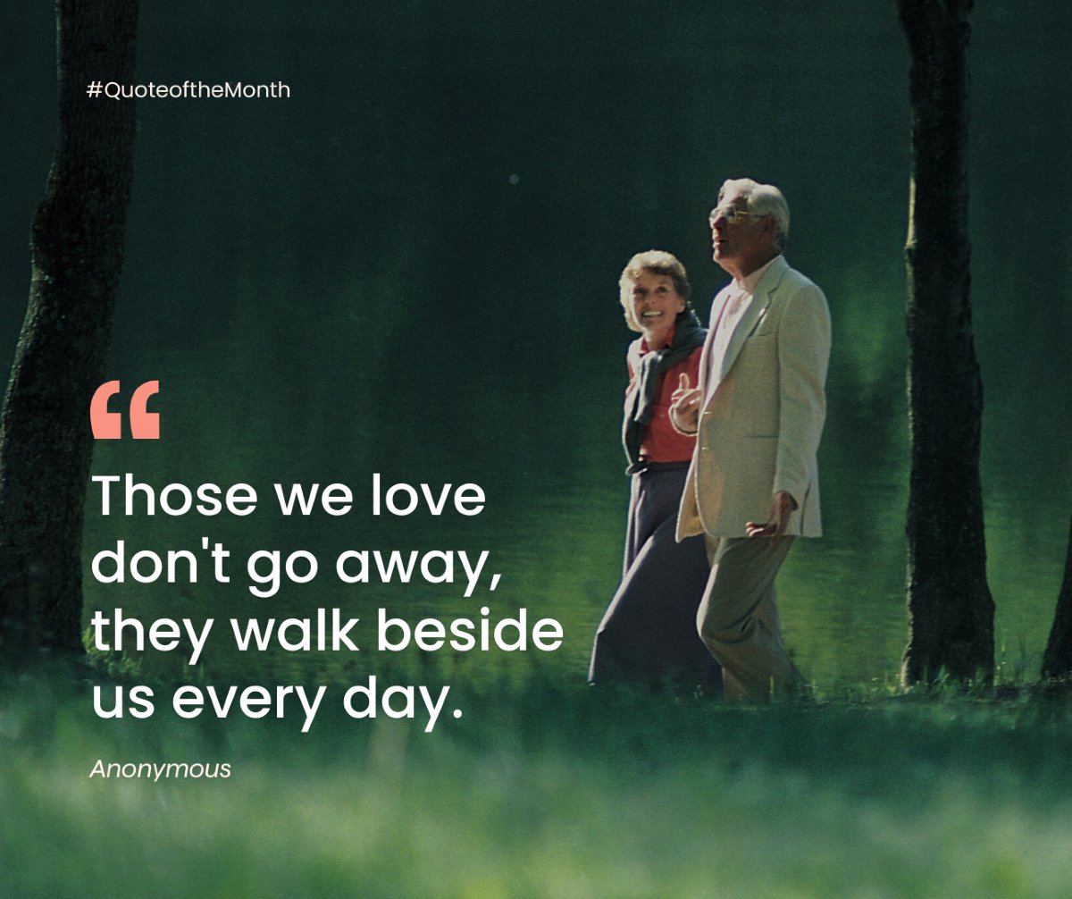 A beautiful quote for those of you missing a loved one this August 💭

#QuoteOfTheMonth #celebrationoflife