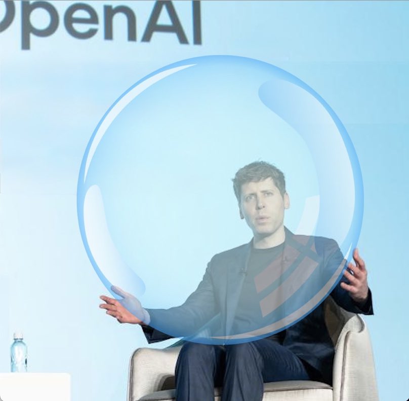 Some sort of bubble inda air