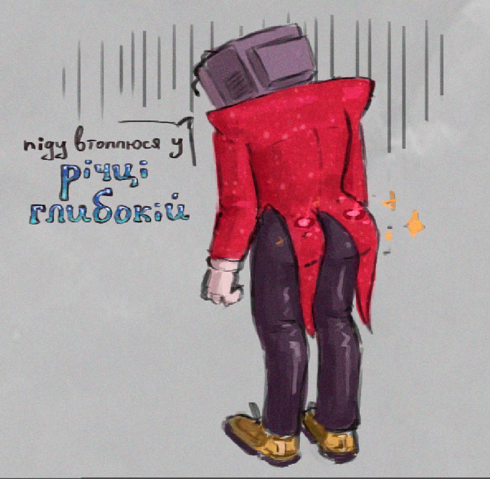 limeepan's tweet photo. "I'm going to drown myself in a deep river"

#tenna #deltarune #украрт https://t.co/PMZToHqLUc