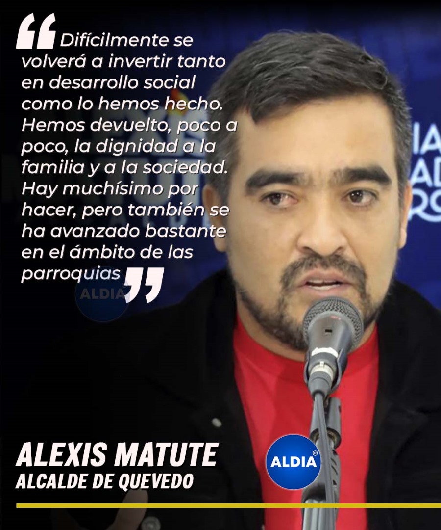 ALDIA NOTICIAS (@aldiacomec) on Twitter photo El alcalde de Quevedo, Alexis Matute, destaca el trabajo realizado en el ámbito del desarrollo social.
.
.
.
#NoticiasALDIA <a href="/AlexisMatuteEC/">Alexis Matute 🇪🇨</a> El alcalde de Quevedo, Alexis Matute, destaca el trabajo realizado en el ámbito del desarrollo social.
.
.
.
#NoticiasALDIA <a href="/AlexisMatuteEC/">Alexis Matute 🇪🇨</a>