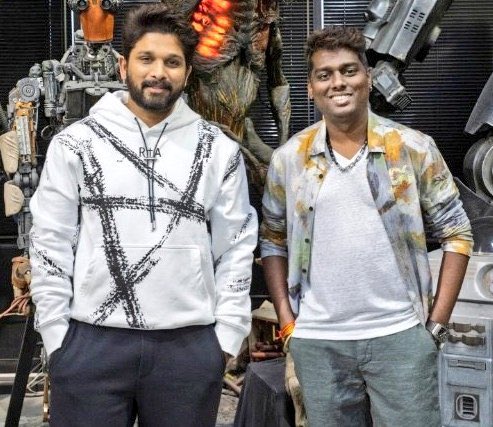 TrendingTapaasu's tweet photo. #FireCracker 🧨 News
#AA22xA6 Update 💥
#VijaySethupathi is in talks for a special cameo 🌟
Shoot has kicked off in Mumbai 🎬
The makers are aiming for a Hollywood-level experience 🔥✨
Stay tuned for more! 👀
#AA26 #Atlee6 #MassiveProject #ICONSTAR #International https://t.co/2Sk85VJmGp