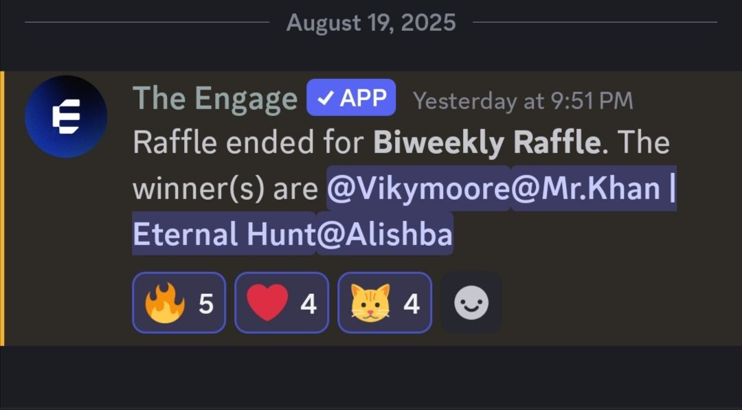 MrKhan10717's tweet photo. GM $ASHIB fam and #crofam last night I won a @engagesio Giveaway of 100 $CRO in @AstroShibCro discord hosted by my friend @Vikymoreonx .
Join #ASHIB discord and participate in bi-weekly engage giveaways by interacting Ashib X posts .. Giveaway will start soon
#AMPLIFY #Wolfswap https://t.co/7MCkhl8u8c