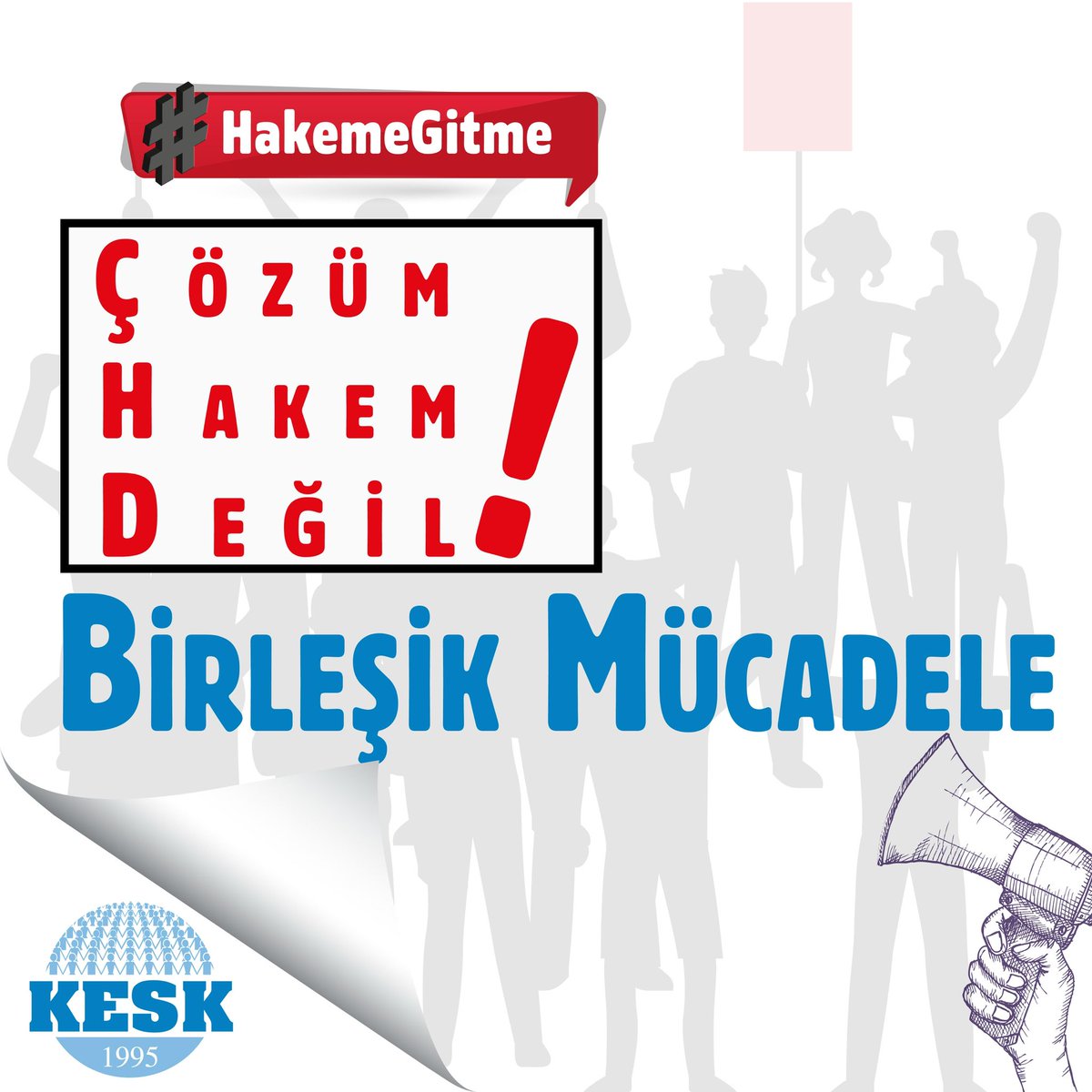 Çözüm Hakem Değil Birleşik Mücadele!
#HakemeGitme