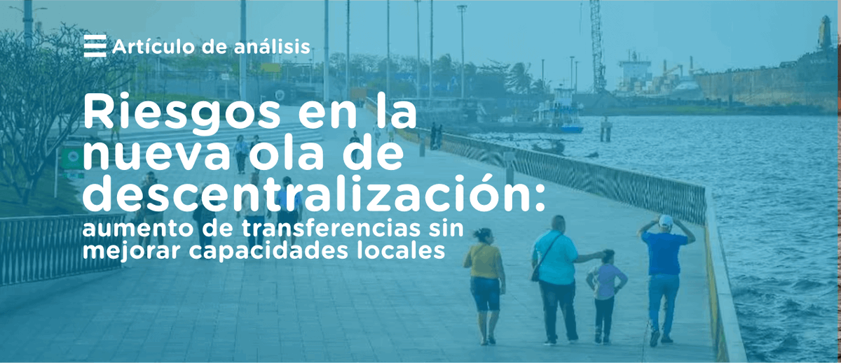 Magdalena Líder (@magdalenalider) on Twitter photo #Articulo | ¿Más recursos para los territorios sin fortalecer sus capacidades?
<a href="/HansCRangel/">Hans Cristian Rangel</a>, director de Finanzas del Observatorio, analiza los riesgos de la nueva ola de descentralización en Colombia y plantea claves para una verdadera autonomía local.
magdalenalider.org/riesgos-en-la-… #Articulo | ¿Más recursos para los territorios sin fortalecer sus capacidades?
<a href="/HansCRangel/">Hans Cristian Rangel</a>, director de Finanzas del Observatorio, analiza los riesgos de la nueva ola de descentralización en Colombia y plantea claves para una verdadera autonomía local.
magdalenalider.org/riesgos-en-la-…