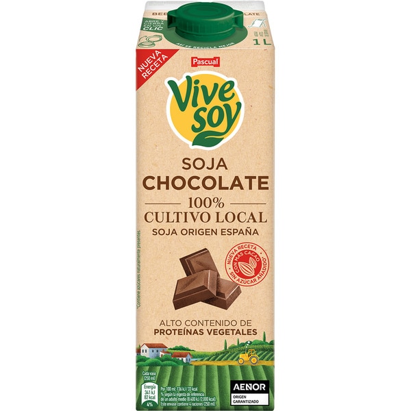 Ivampa_'s tweet photo. @vivesoy Hola! Me acaban de decir en un alcampo que va a dejar de venderse la bebida de soja de chocolate ¿Vais a dejar de producirla? Es como la segunda o tercera razón de mi felicidad por favor no https://t.co/cBFz0GevMm