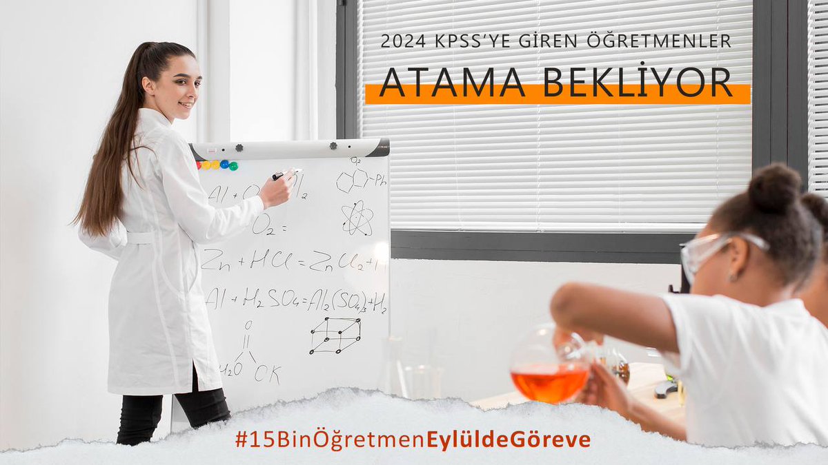 Sınıflar öğretmensiz, öğrenciler eğitimsiz kalmasın. #15binöğretmeneylüldegöreve