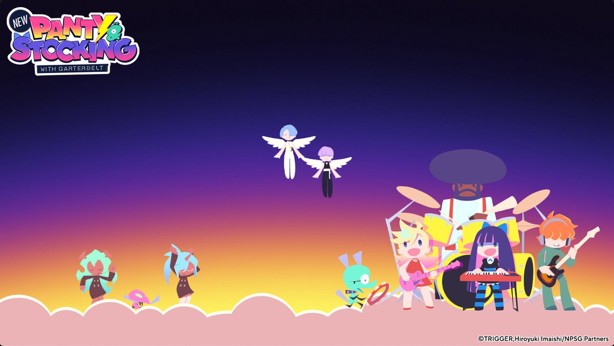 #NewPSG
今回からOPとEDにそれぞれ新天使が加わったので配信などではスキップせず観てほしい！