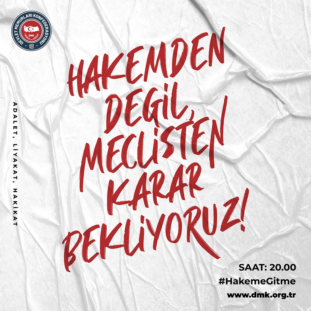 #HakemeGitme