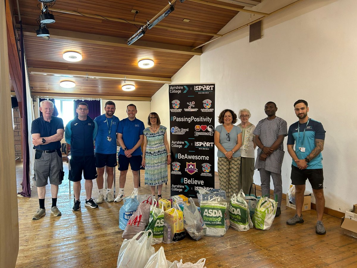 Ayrshire College CSH & Active Schools tweet media