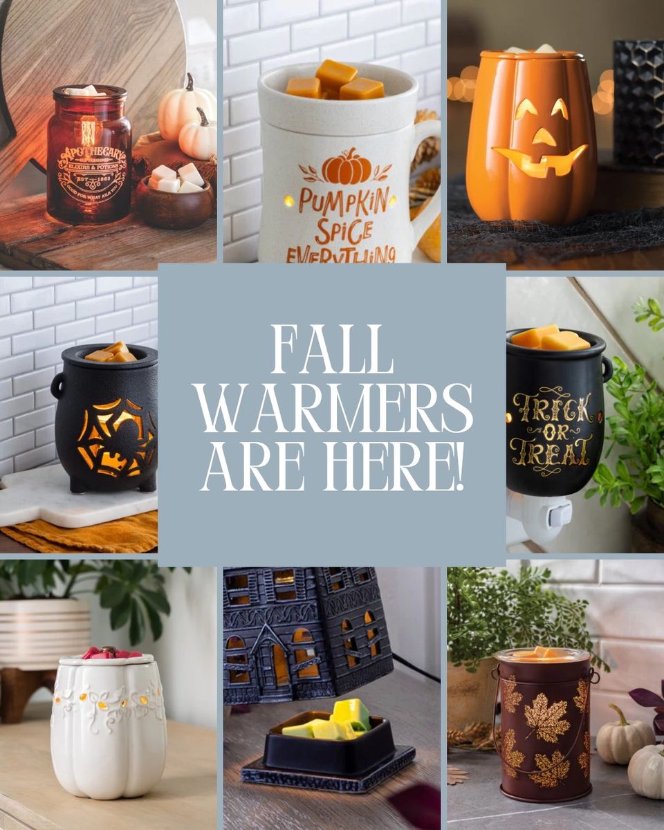 ✨ The warm glow is back! ✨ Our fan-favorite wax + scent warmers have returned—perfect for cozy nights, crisp mornings, and filling your home with your favorite fall fragrances. 🍂 Don’t wait—they never stay in stock for long! 🕯️