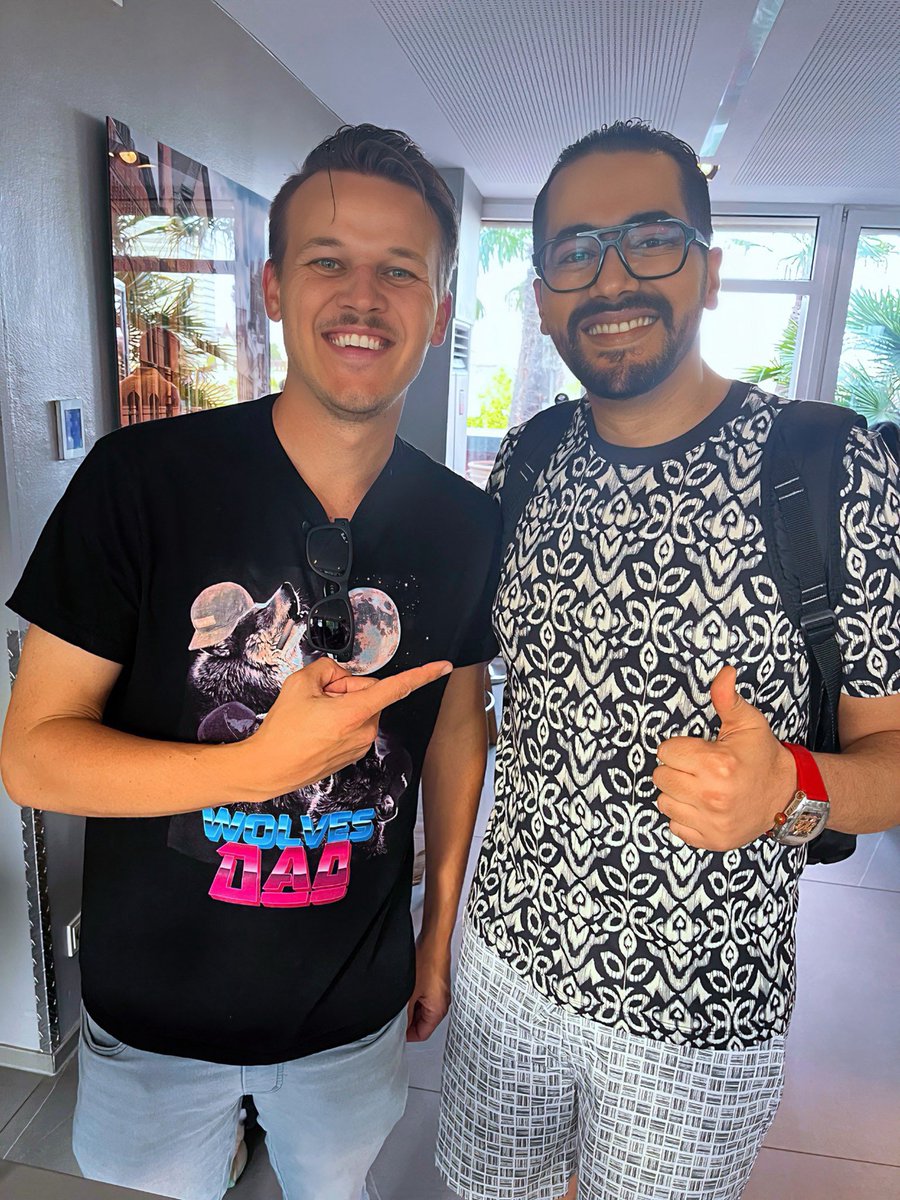 Alpha (@defiholic) on Twitter photo Linked up with the <a href="/WolvesDAO/">WolvesDAO</a> founder (<a href="/SamSteffanina/">Sam Steffanina @ Gamescom</a>) at the <a href="/BeamFDN/">Beam Foundation</a> x <a href="/avax/">Avalanche🔺</a> x <a href="/playoffthegrid/">Off The Grid</a> Gamescom event 🐺 one of the real pillars of #Web3 and a solid dude who didn’t hesitate to snap a pic with me. Big respect.
Crazy part? This is just hours before my birthday 🎂 and Linked up with the <a href="/WolvesDAO/">WolvesDAO</a> founder (<a href="/SamSteffanina/">Sam Steffanina @ Gamescom</a>) at the <a href="/BeamFDN/">Beam Foundation</a> x <a href="/avax/">Avalanche🔺</a> x <a href="/playoffthegrid/">Off The Grid</a> Gamescom event 🐺 one of the real pillars of #Web3 and a solid dude who didn’t hesitate to snap a pic with me. Big respect.
Crazy part? This is just hours before my birthday 🎂 and