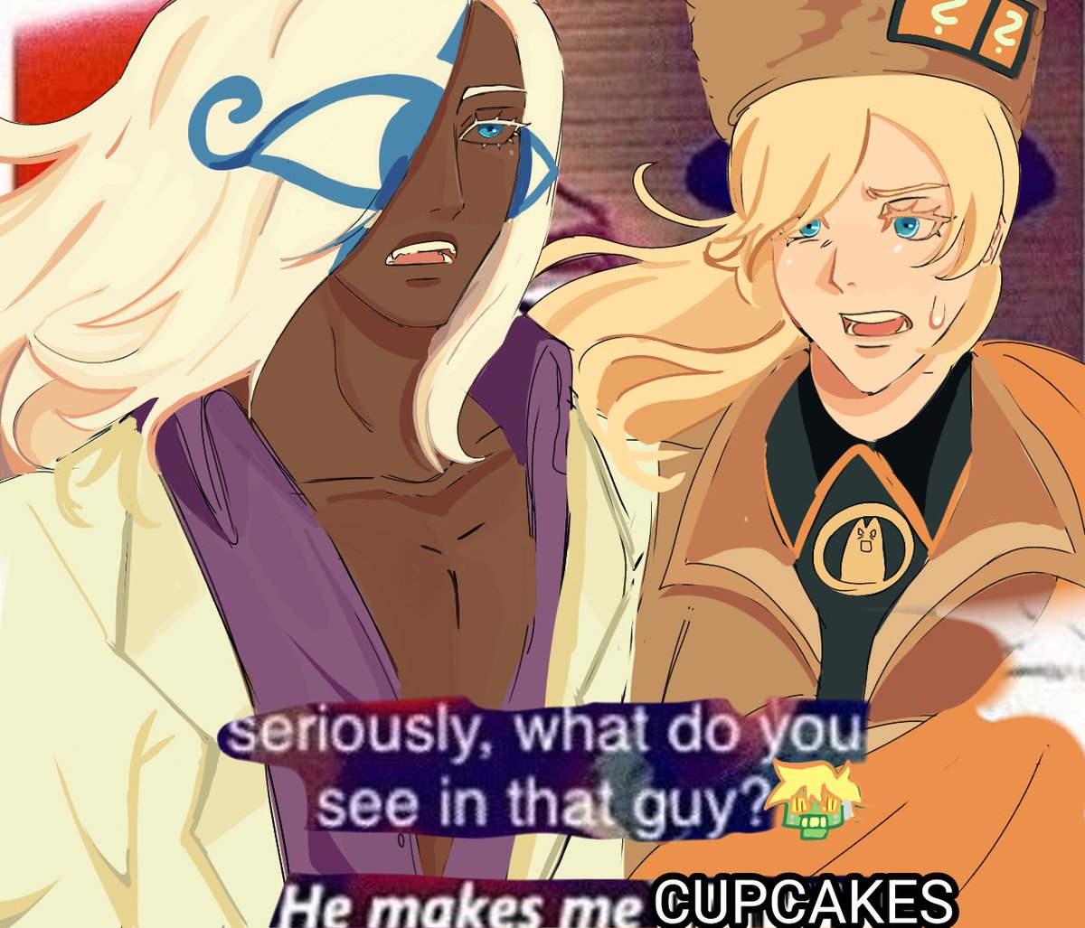 He makes me cupcakes #rbvn