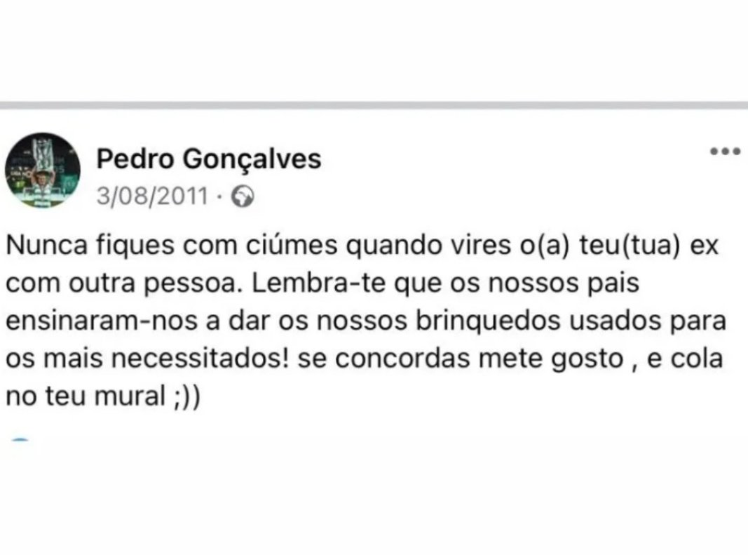 Senhoras e senhores, Pedro António