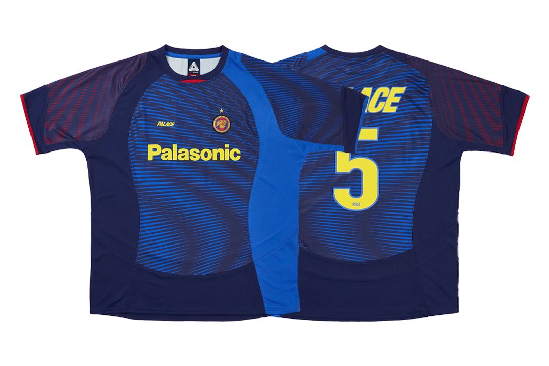 Palace drop Barcelona-inspired jerseys.