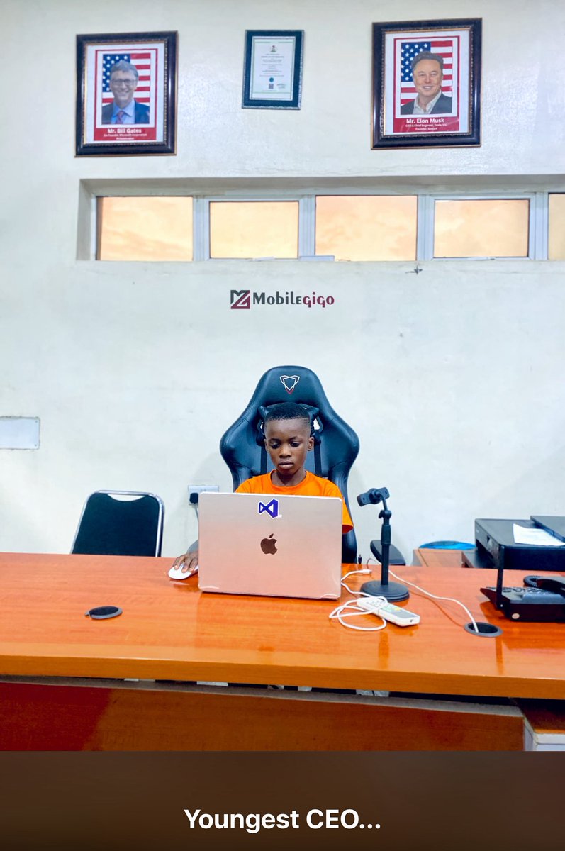 iamsomic's tweet image. 🚀 Youngest CEO in the making…

Dream big. Start small.
@elonmusk @BillGates — you inspire the next generation of innovators. 🌍✨

#TechLeaders #YoungCEO #FutureInnovator #mobilegigo