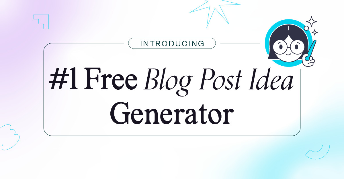 Struggling to come up with blog post ideas? Hire Mia's Blog Post Idea Generator is here to help! Generate a list of ideas that will connect with your target audience. coschedule.com/blog-post-idea…