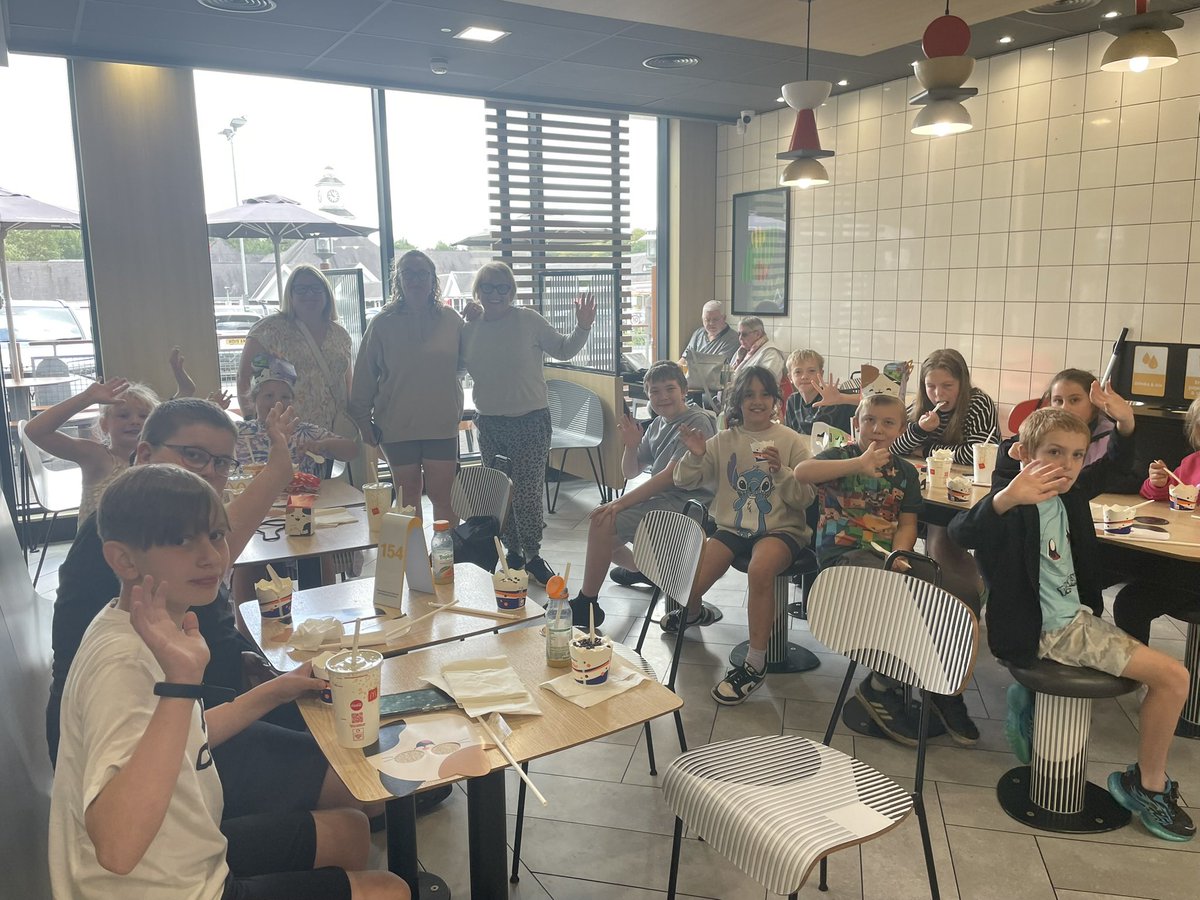 We had another trip -one to Swim Fun in Chorley funded by <a href="/BBCCiN/">BBC Children in Need</a> , they all had a great time in there -playing with float and diving in. Then we went to McDonald’s in euxton  where we had a Happy Meal with a McFlurry- every body really enjoyed this - what a great day it was.