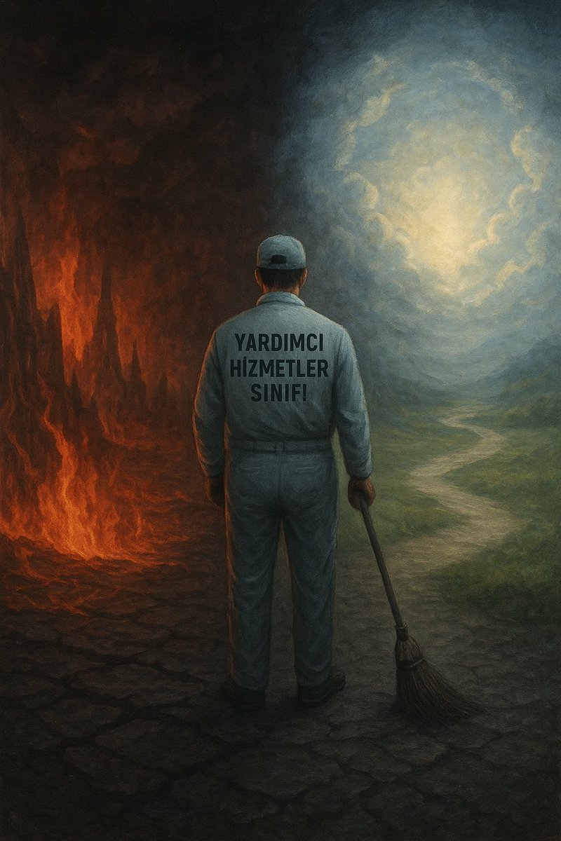 Ne cennet ne de cehennem; insanı asıl ürküten "Araf" kısmıdır.

Yaratıcının cezası veya ödülü değil, onun sizi önemsemiyorum demesi asıl kahreden kısımdır.

(teşbihte hata olmaz)

#YardımcıHizmetlerSınıfı