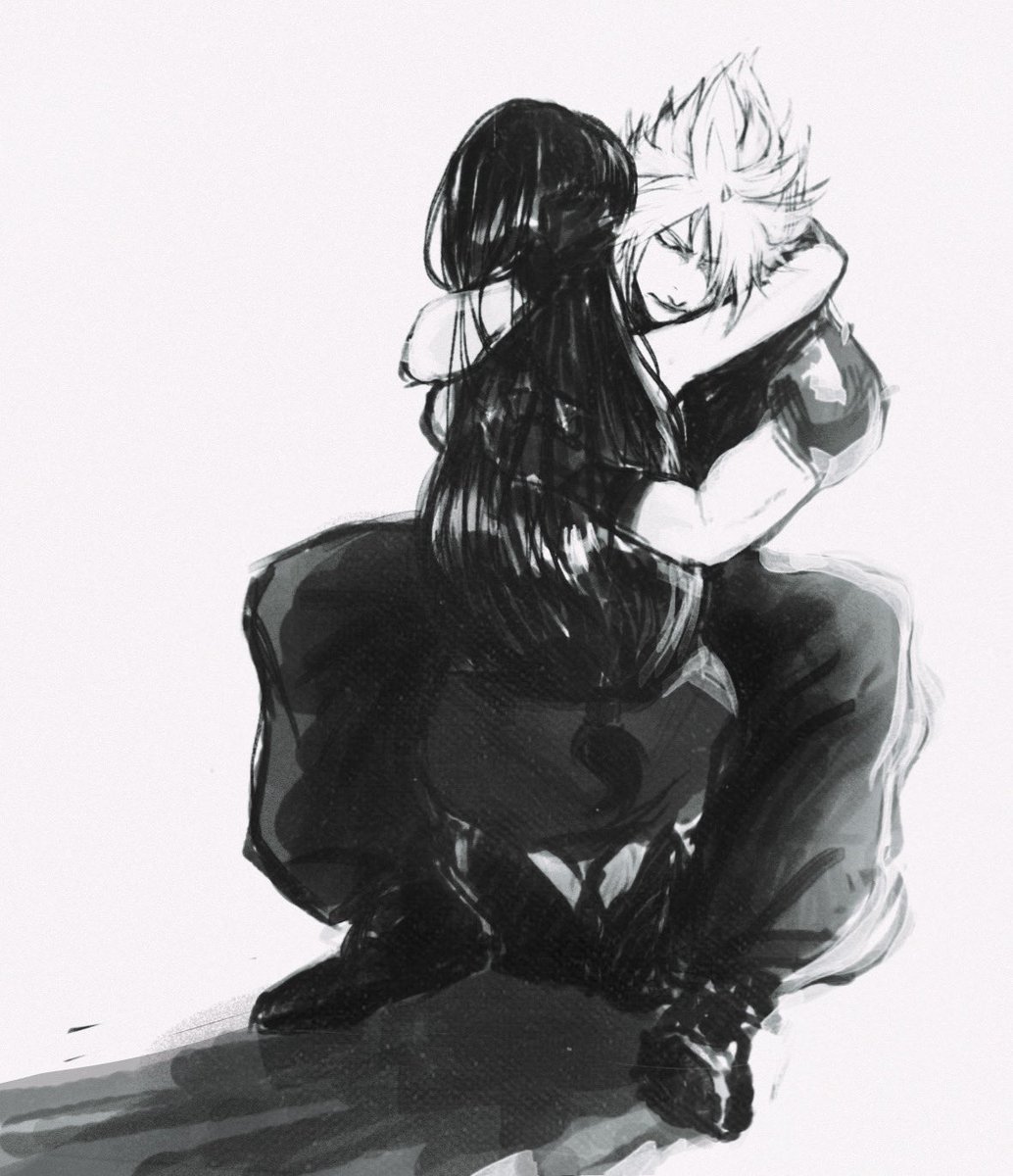 Couldn’t resist #cloti #ff7 #cloudstrife #tifalockhart
