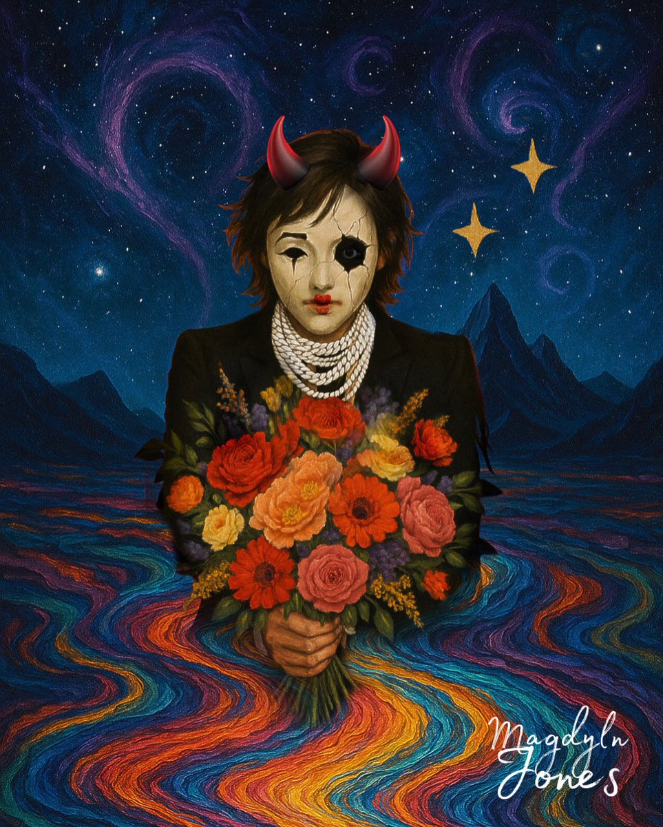 They will promise you all the stars in the sky. The color in the world. But the mask be thy fool. 🎭✨
#lovebomb #pageofcups #dailyread