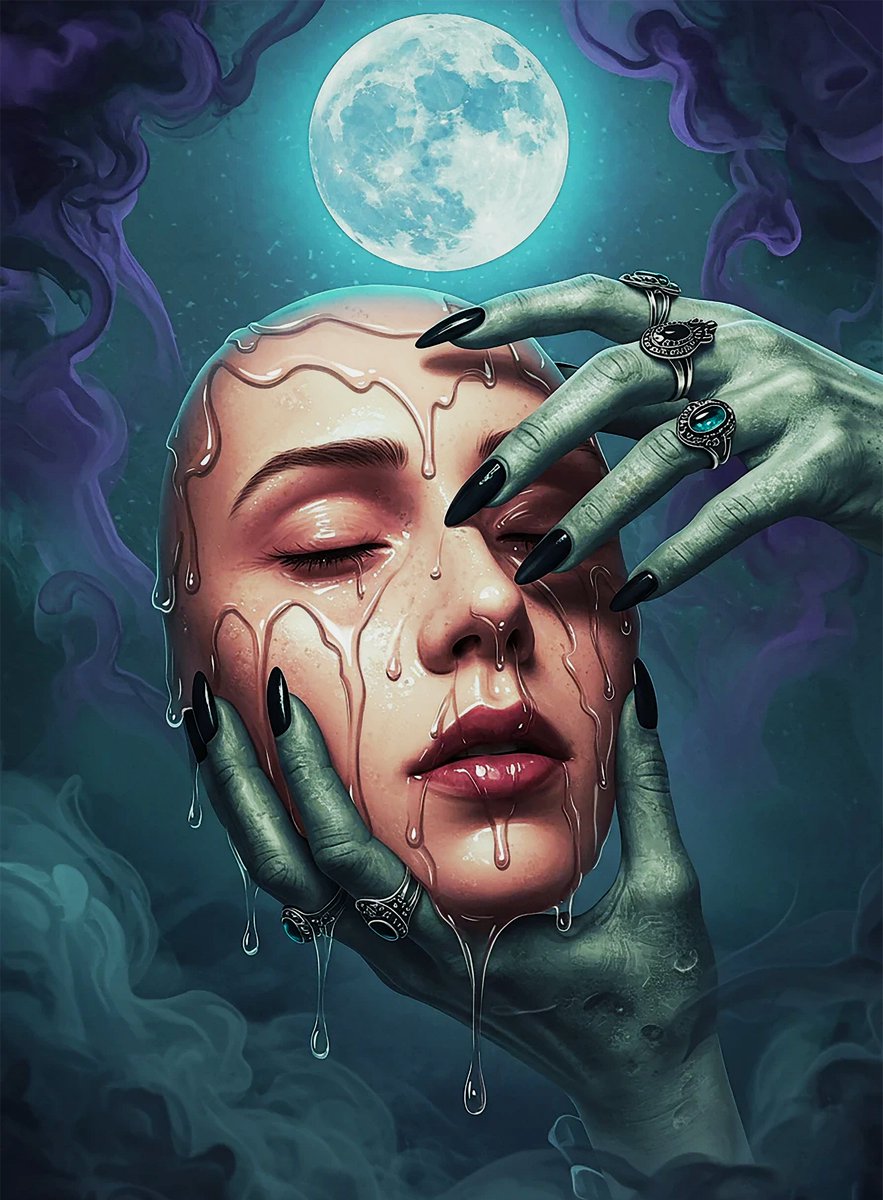 The cry of silence
3 Edition   
1.9 #tezos
“A rain-soaked face, eyes that cry out hidden sorrow in silence. Eyes that guard untold secrets within. A fragile beauty, standing gracefully on the edge of vulnerability.

objkt.com/tokens/KT1MMLU…