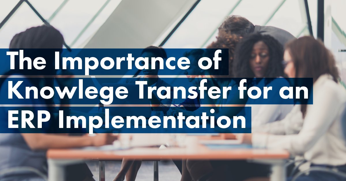 #KnowledgeTransfer helps streamline the transition process after an #ERP implementation, minimizing operational disruptions. We've outlined seven key elements to include on a #KnowledgeTransferList here: hubs.ly/Q03D4HwM0