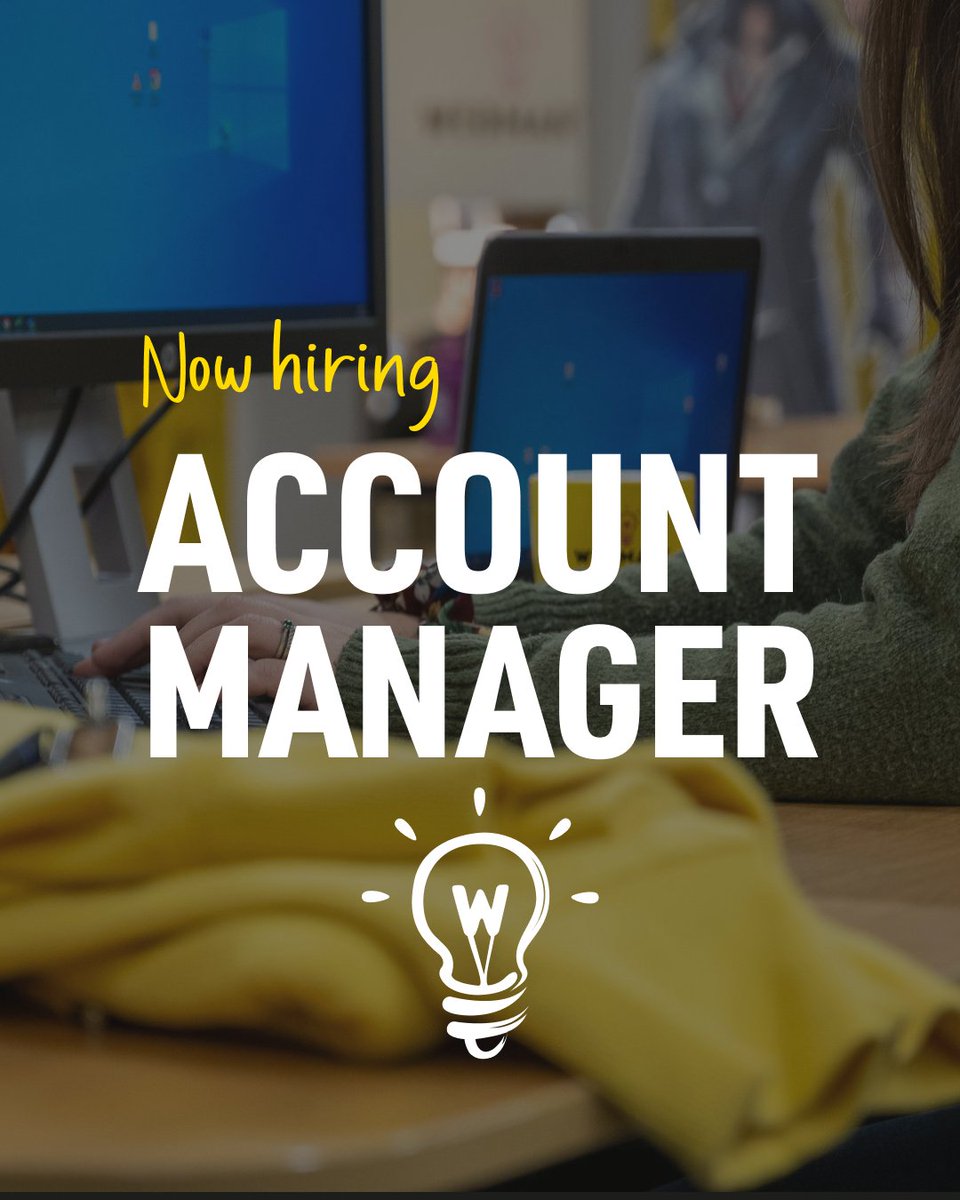 We’re after an Account Manager with a sharp commercial eye. Someone who knows how to grow accounts, hit targets, and deliver ROI. If that sounds like you, it's time to join a team that rewards results.

Apply here 👉 hubs.la/Q03CVnSp0